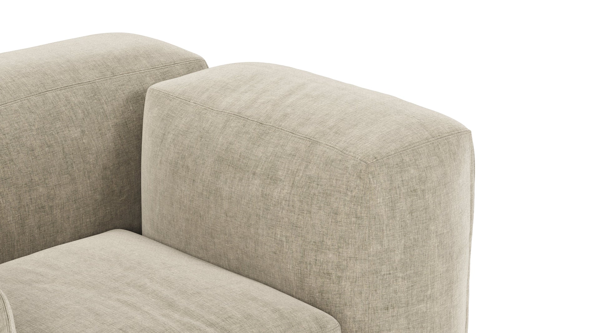 Le MuraBeige Gray Chenille