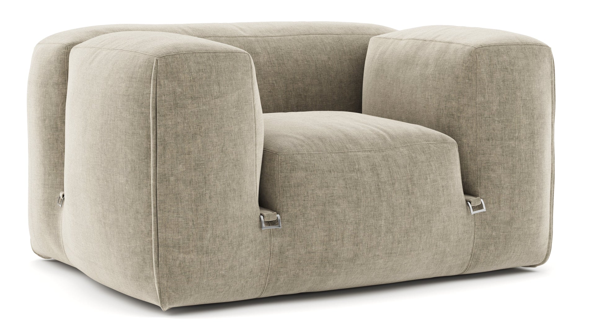 Le MuraBeige Gray Chenille