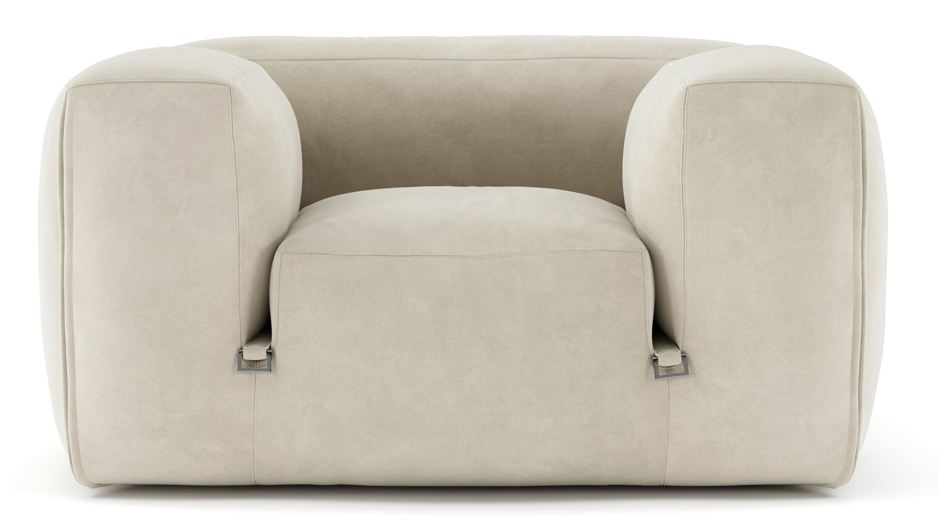 Le MuraEggshell Vegan Suede