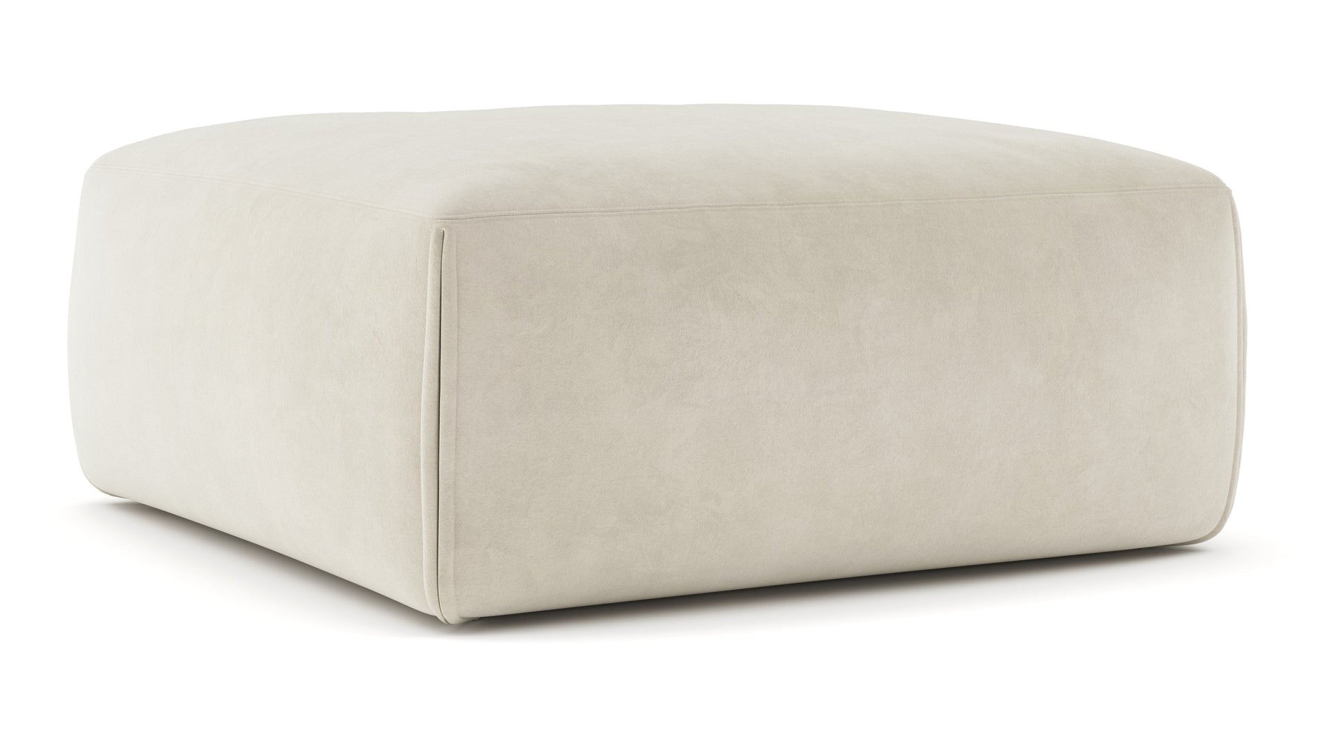 Le MuraEggshell Vegan Suede