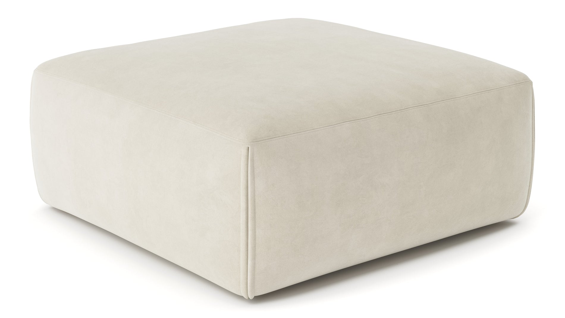 Le MuraEggshell Vegan Suede