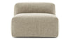 Le Mura - Beige Gray Chenille - Image 1