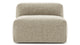 Le Mura - Beige Gray Chenille - Image 1