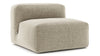 Le Mura - Beige Gray Chenille - Image 2