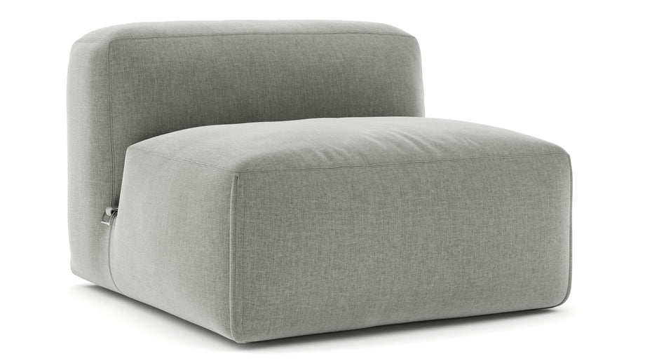 Le MuraSoft Gray Brushed Weave