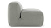 Le Mura - Soft Gray Brushed Weave - Image 3