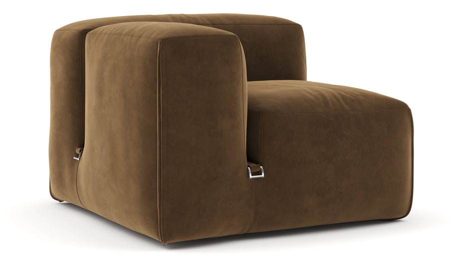 Le MuraBrown Vegan Suede