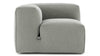 Le Mura - Soft Gray Brushed Weave - Image 1