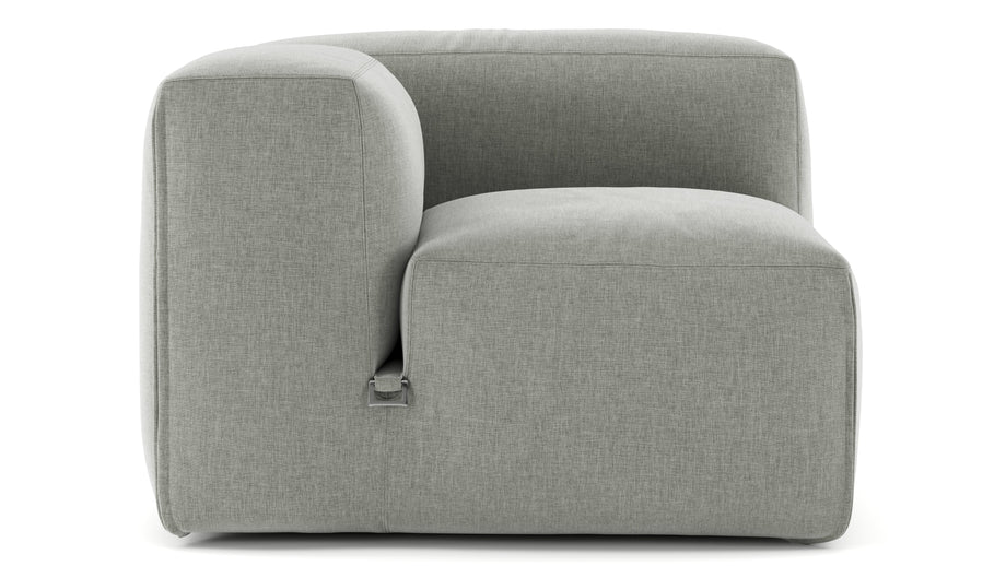 Le MuraSoft Gray Brushed Weave