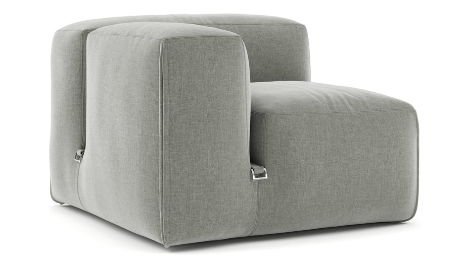 Le MuraSoft Gray Brushed Weave