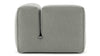 Le Mura - Soft Gray Brushed Weave - Image 3