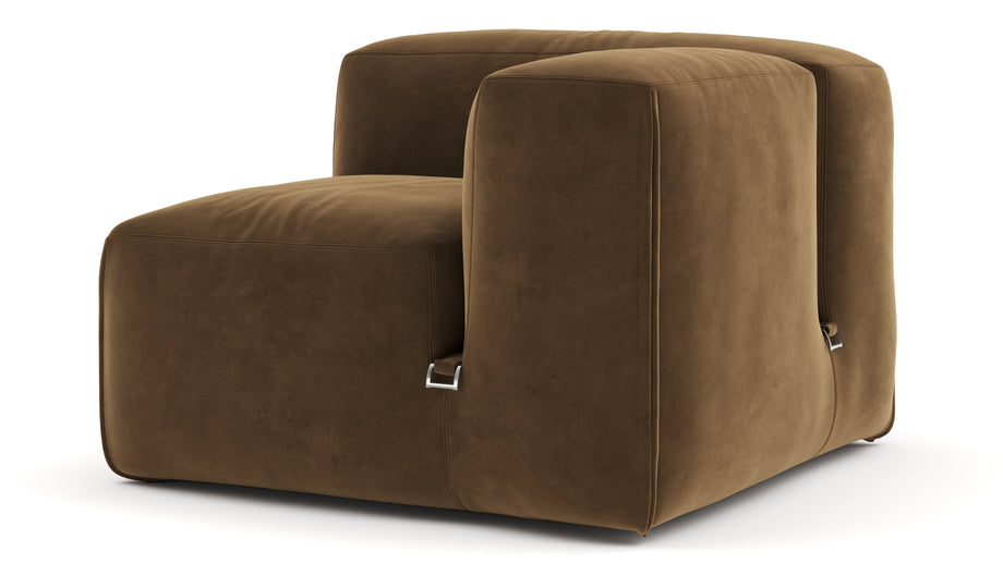 Le MuraBrown Vegan Suede