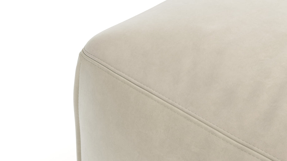 Le MuraEggshell Vegan Suede