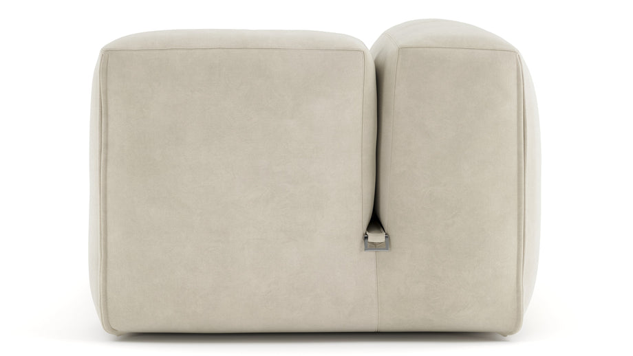 Le MuraEggshell Vegan Suede