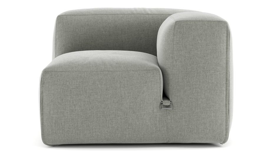 Le MuraSoft Gray Brushed Weave