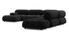 Bellini Large Sectional - Black Boucle - Image 2