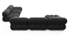 Bellini Large Sectional - Black Velvet - Image 4
