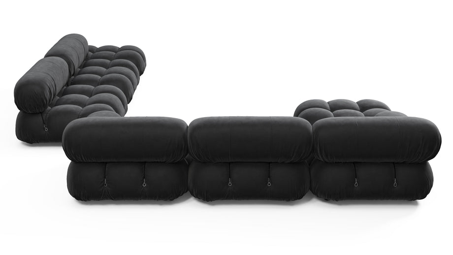 Bellini stor sektionssengBlack Velvet