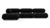 Bellini Sectional - Black Boucle - Image 1