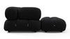Bellini Sectional - Black Boucle - Image 4