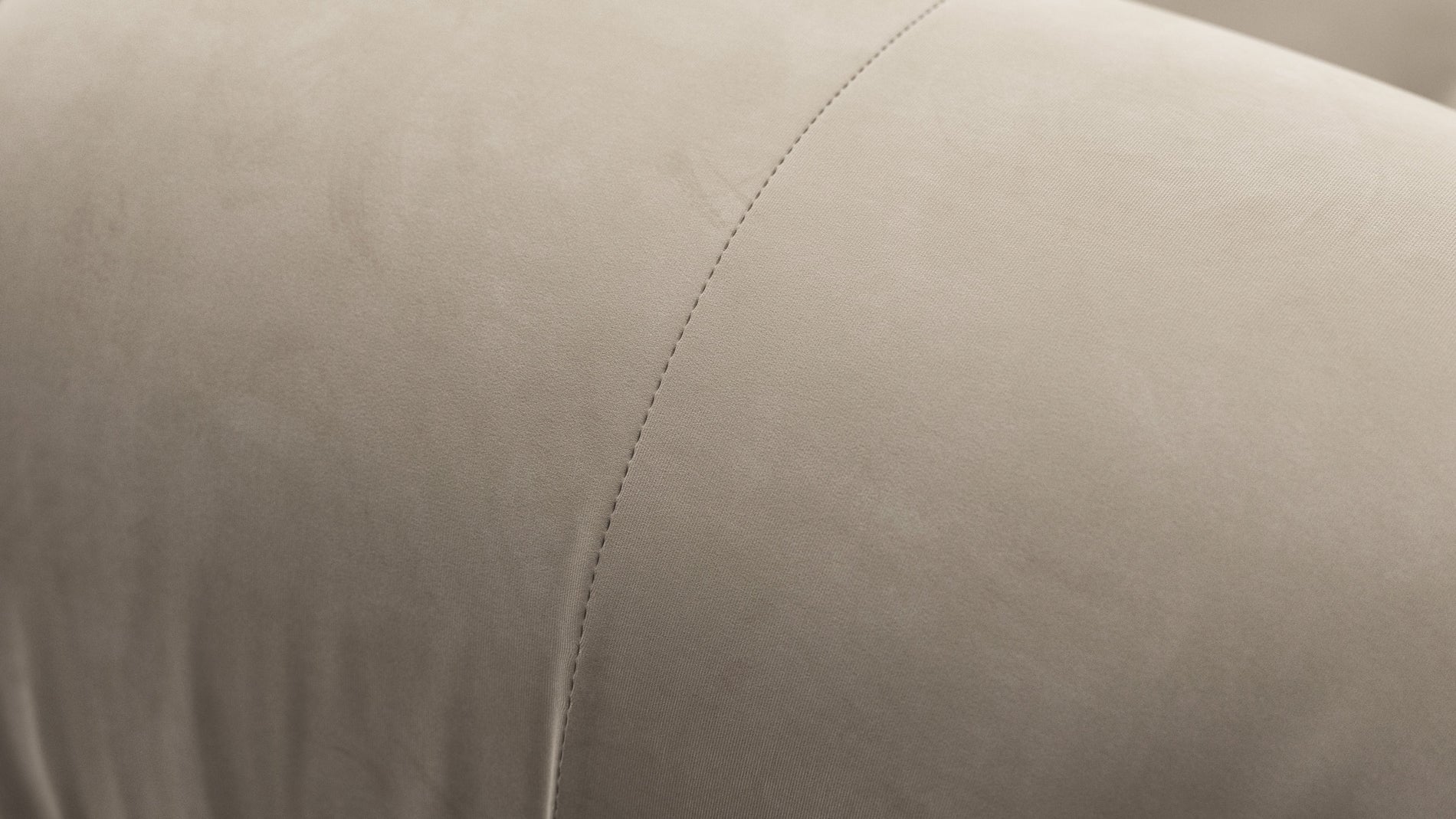 Bellini SectionalGreige Velvet