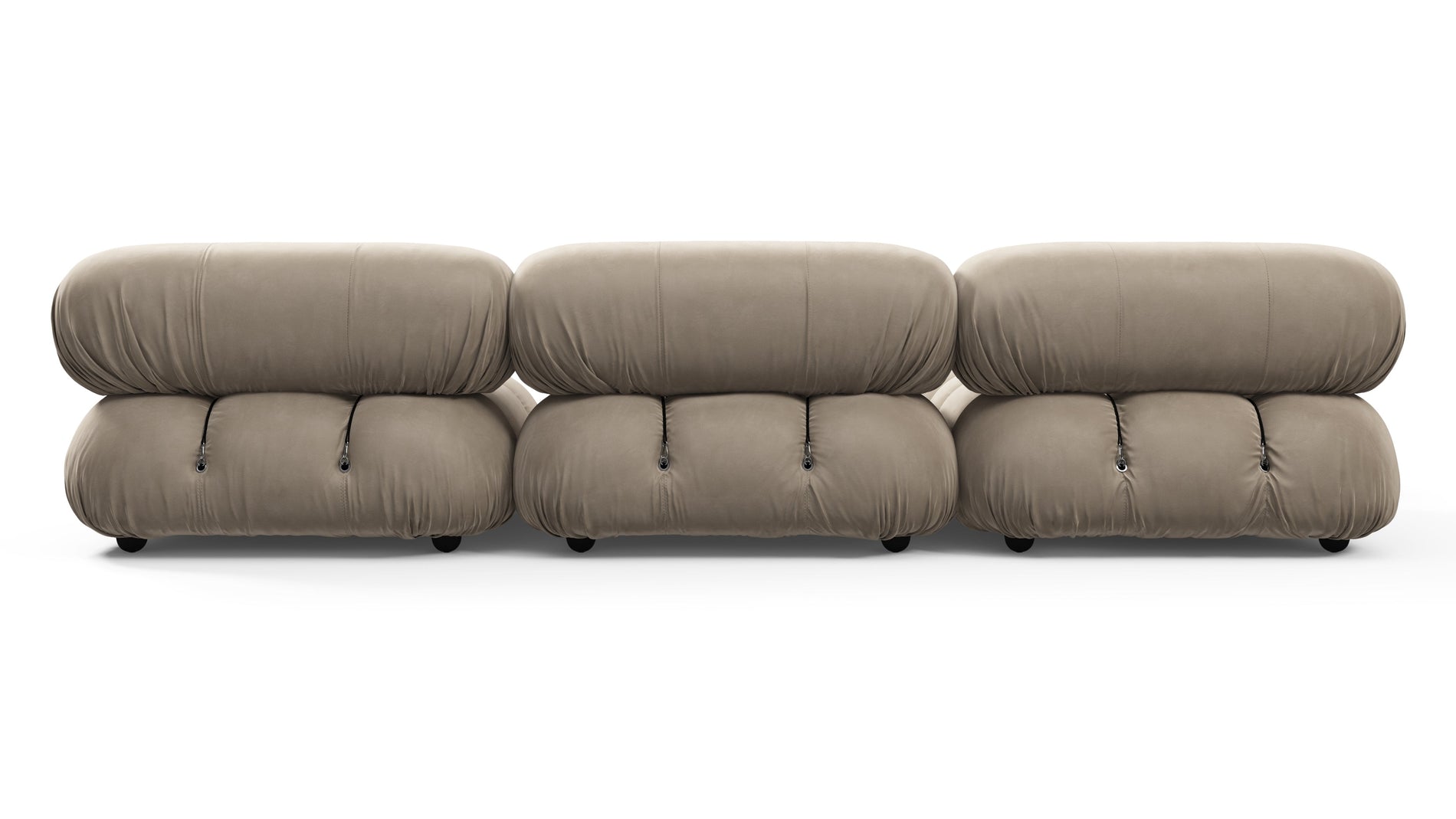Bellini SectionalGreige Velvet