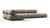 Bellini Sectional - Greige Velvet - Image 2