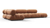 Bellini Sectional - Tan Vegan Leather - Image 2