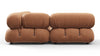 Bellini Sectional - Tan Vegan Leather - Image 4