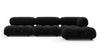 Bellini Sectional - Black Boucle - Image 1