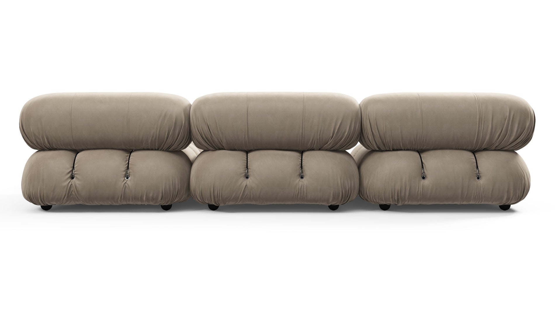 Bellini SectionalGreige Velvet