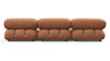 Bellini Sectional - Tan Vegan Leather - Image 5