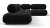 Bellini Sectional - Black Boucle - Image 4