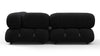 Bellini Sectional - Black Boucle - Image 4