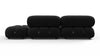 Bellini Sectional - Black Boucle - Image 5