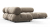 Bellini Sectional - Greige Velvet - Image 2
