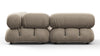 Bellini Sectional - Greige Velvet - Image 4