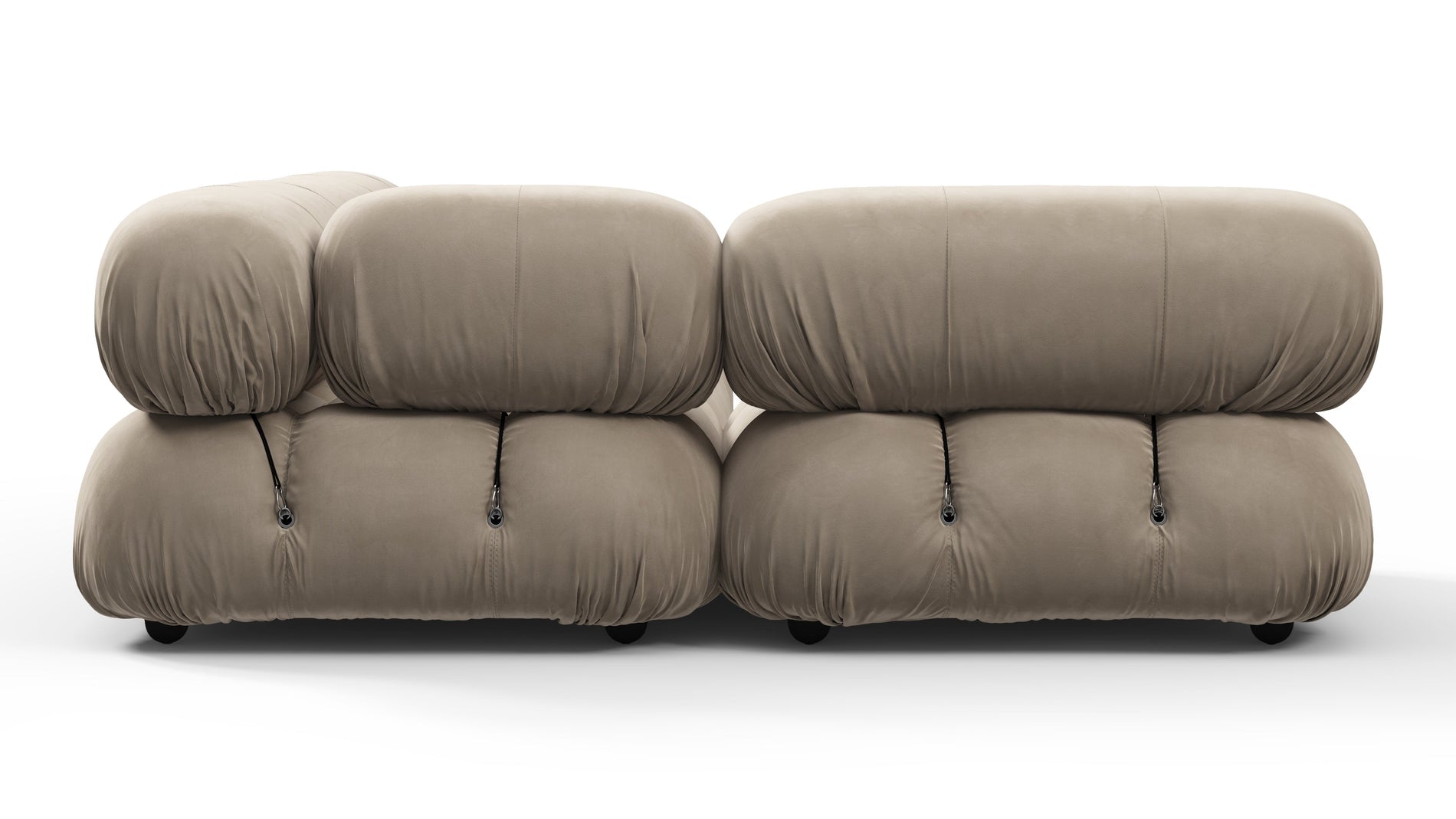 Bellini SectionalGreige Velvet