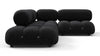 Bellini Sectional - Black Boucle - Image 4