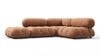 Bellini Sectional - Tan Vegan Leather - Image 2
