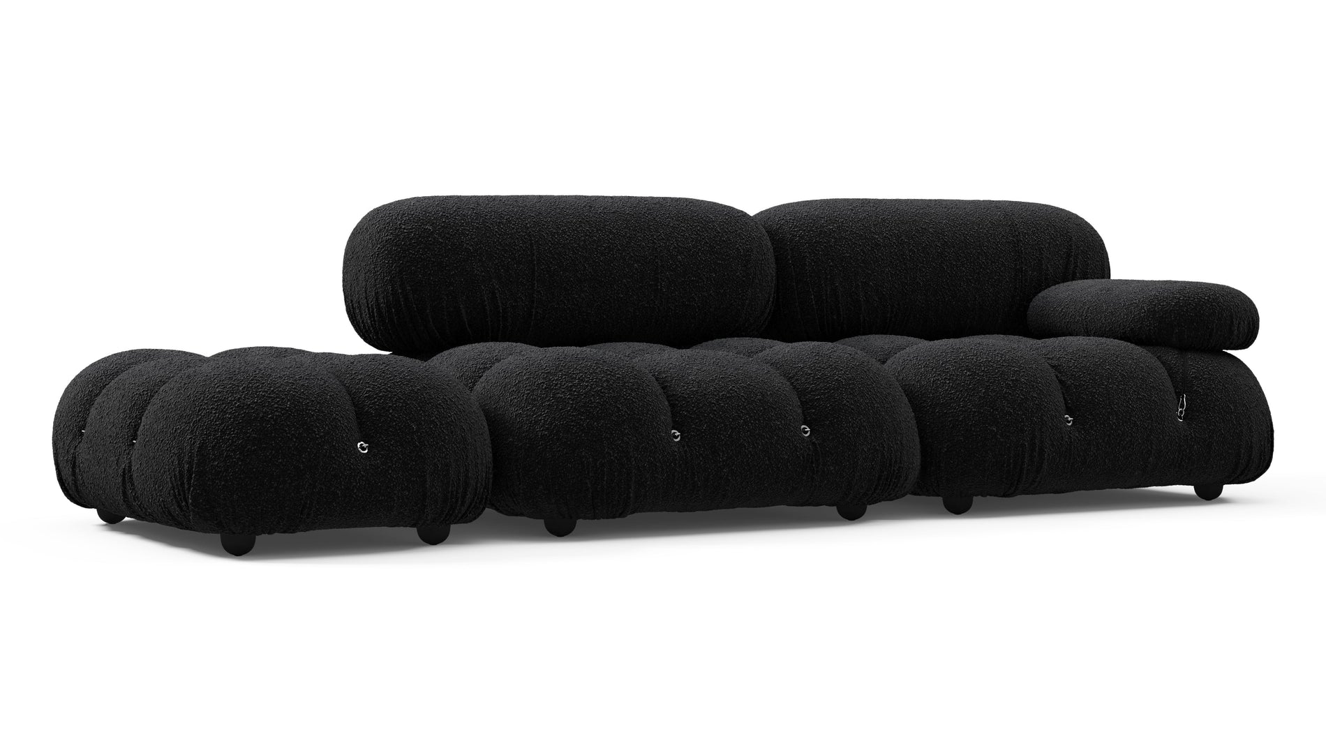 Bellini SofaBlack Boucle