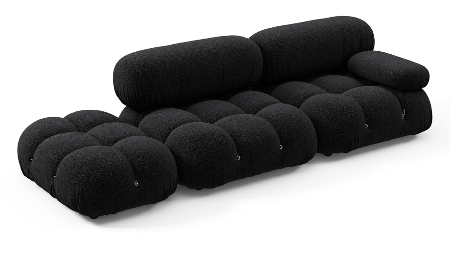 Bellini SofaBlack Boucle