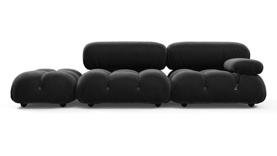 Bellini SofaBlack Velvet