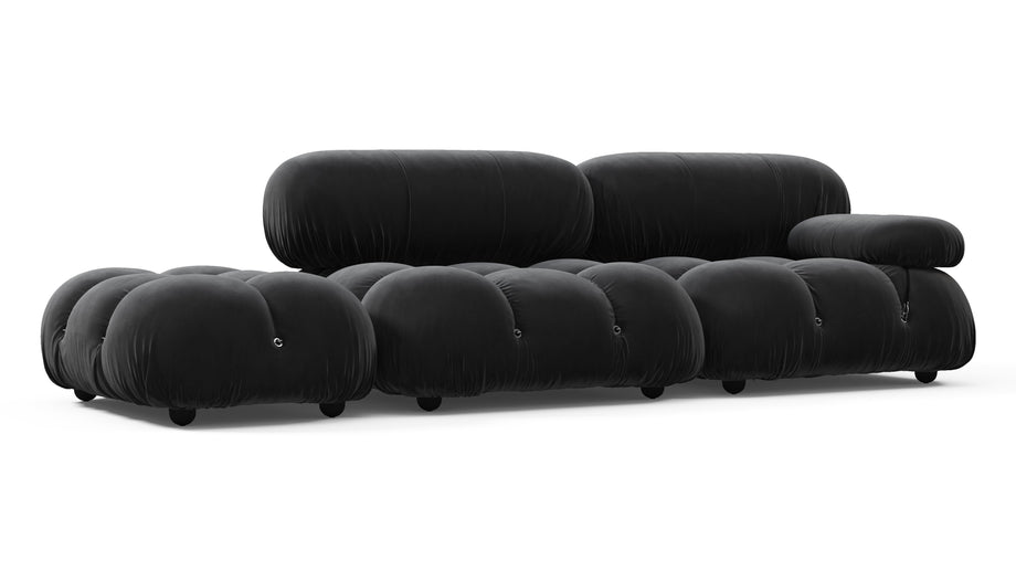 Bellini SofaBlack Velvet