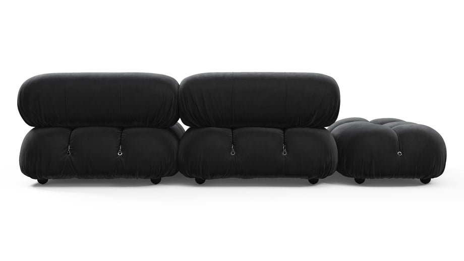 Bellini SofaBlack Velvet