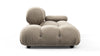 Bellini Sofa - Greige Velvet - Image 4