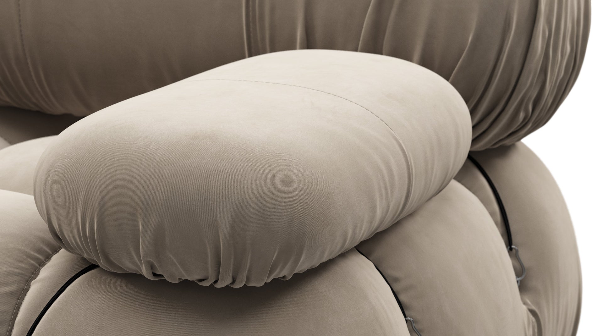 Bellini SofaGreige Velvet