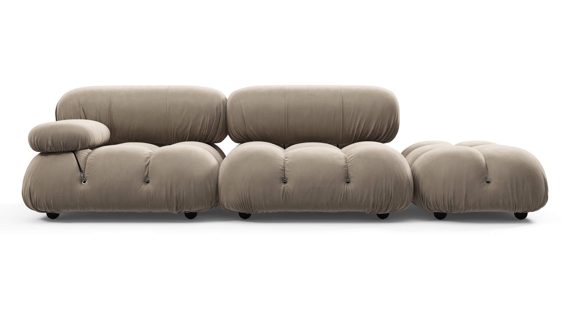 Bellini SofaGreige Velvet