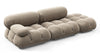 Bellini Sofa - Greige Velvet - Image 3