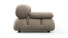 Bellini Sofa - Greige Velvet - Image 4